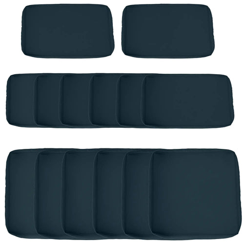 Outdoor Rattan Sofa Set Cushion Cover, Polyester, No Cushion