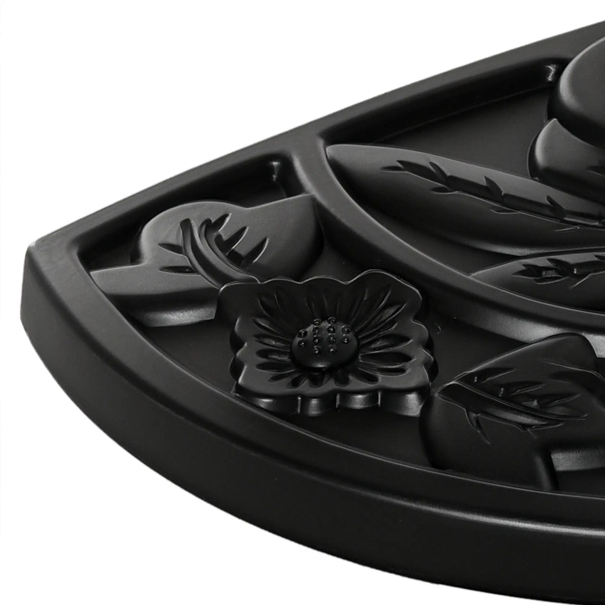 Heavy Duty Half Umbrella Base 20 lb, Outdoor Patio Stand, Black Umbrella Bases at Gallery Canada