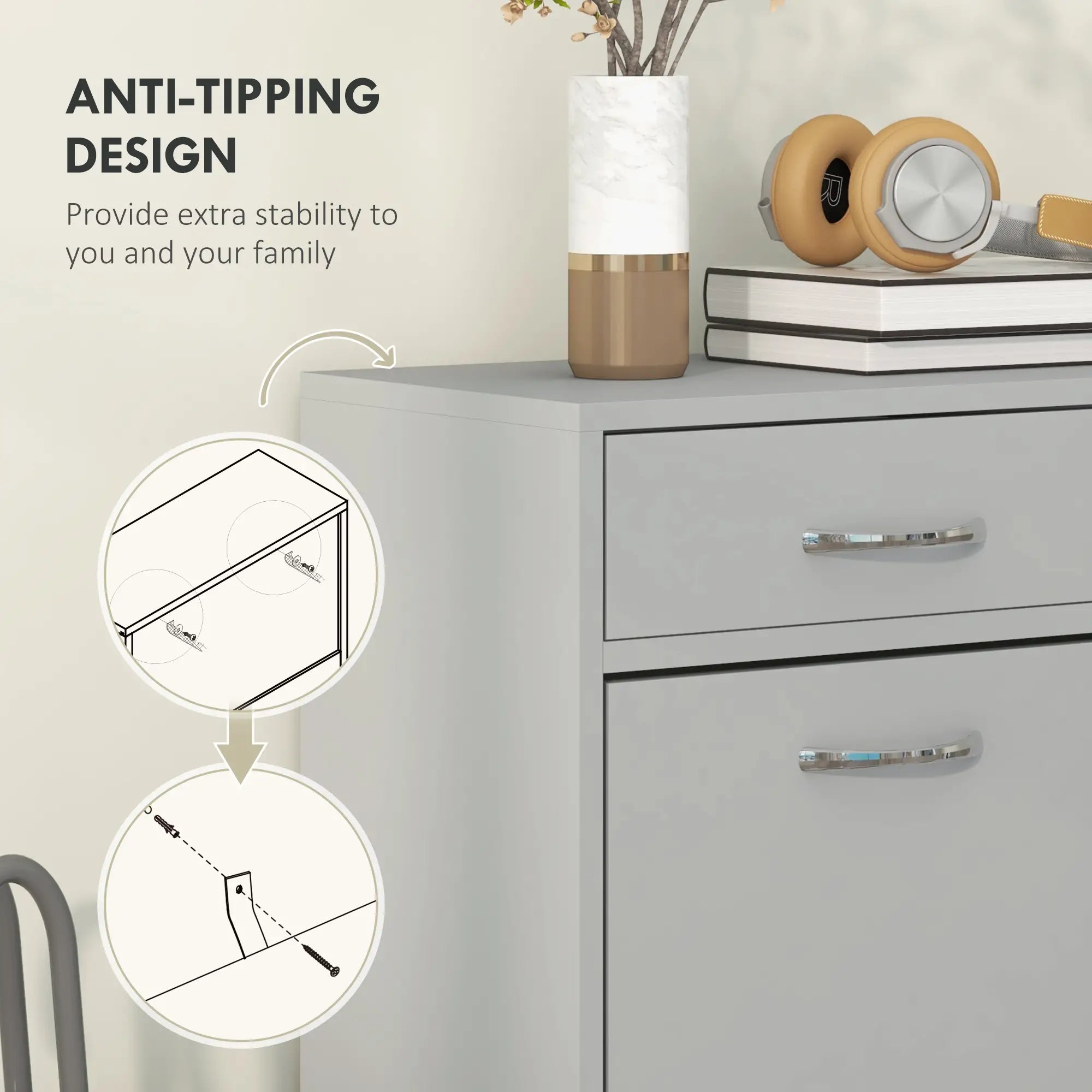 Narrow Shoe Storage, 2 Flip Drawers, Adjustable Shelves, 12 Pairs, Grey Shoe Storage Cabinets & Racks at Gallery Canada