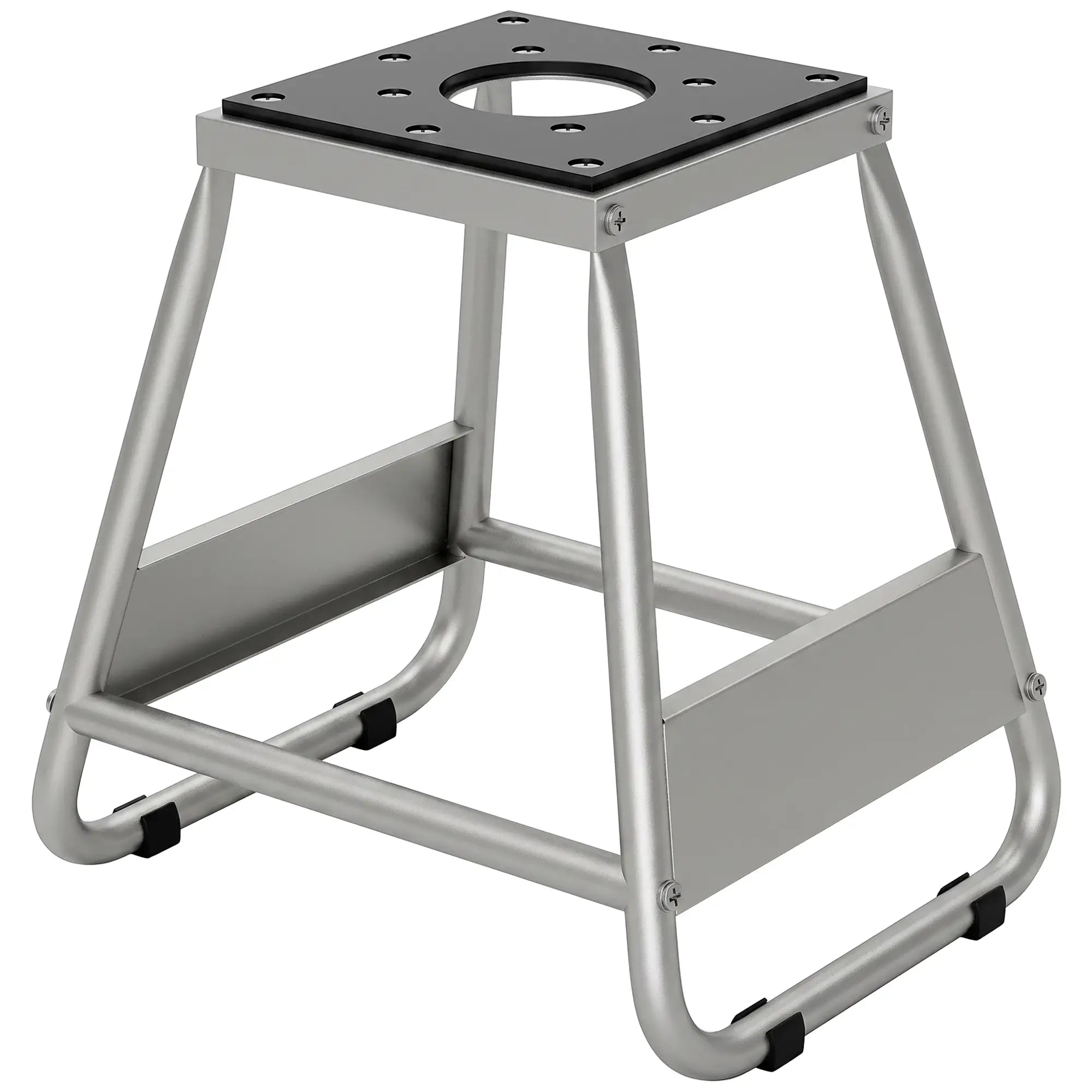 Universal Dirt Bike Stand, 1100 lbs, Detachable, Anti-Skid, Steel, Grey Automotive Grey, Black at Gallery Canada