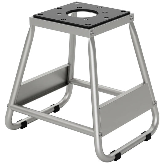 Universal Dirt Bike Stand, 1100 lbs, Detachable, Anti-Skid, Steel, Grey Automotive Grey, Black at Gallery Canada