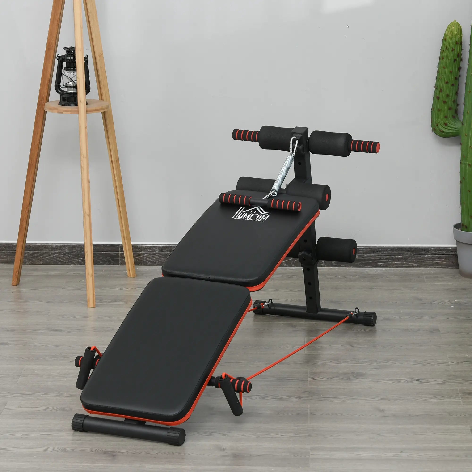 Foldable Sit Up Bench, Core Workout, Home Gym, Black Sit Up Benches at Gallery Canada