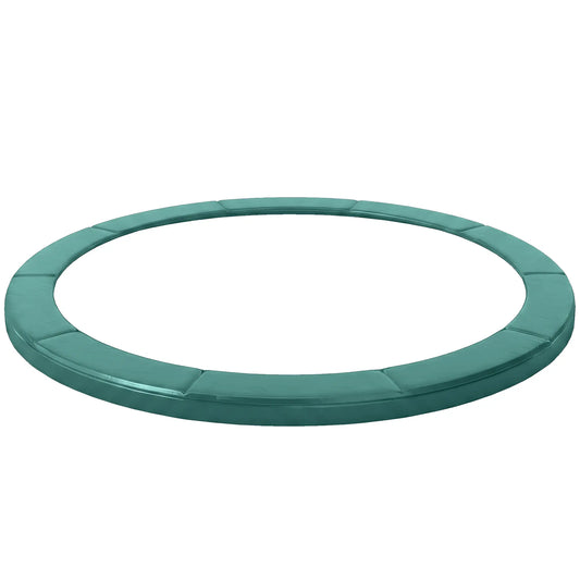 14FT Trampoline Pad Replacement, Φ168" Spring Cover, Water-Resistant, Green