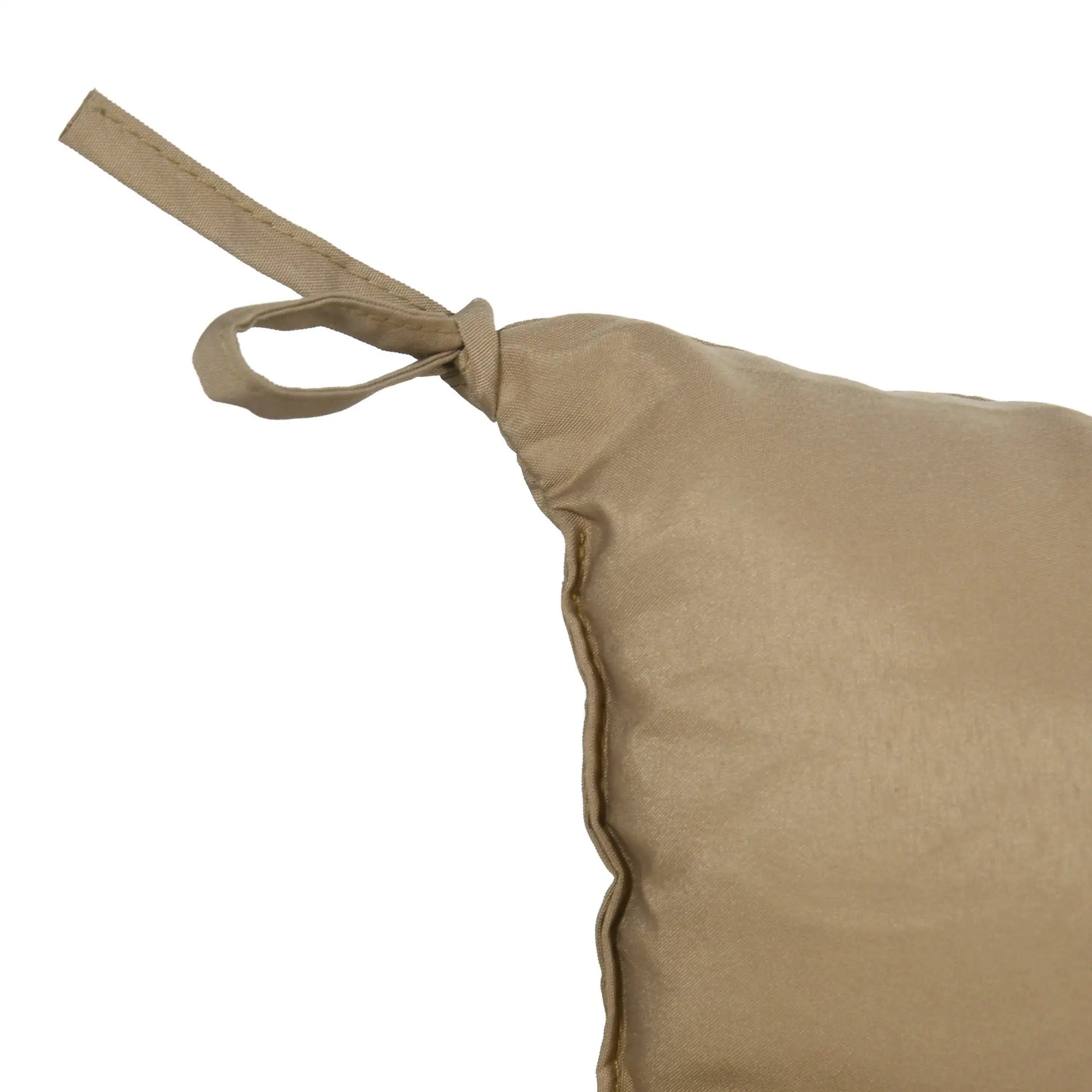 Porch Swing Cushion, Garden Bench Cushion with Backrest, Non-Slip 3-Seater, 59.1" x 38.6", Khaki Patio Chair Cushions at Gallery Canada