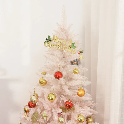 5ft Artificial Christmas Tree, Automatic Open, Pink, White Artificial Christmas Trees at Gallery Canada