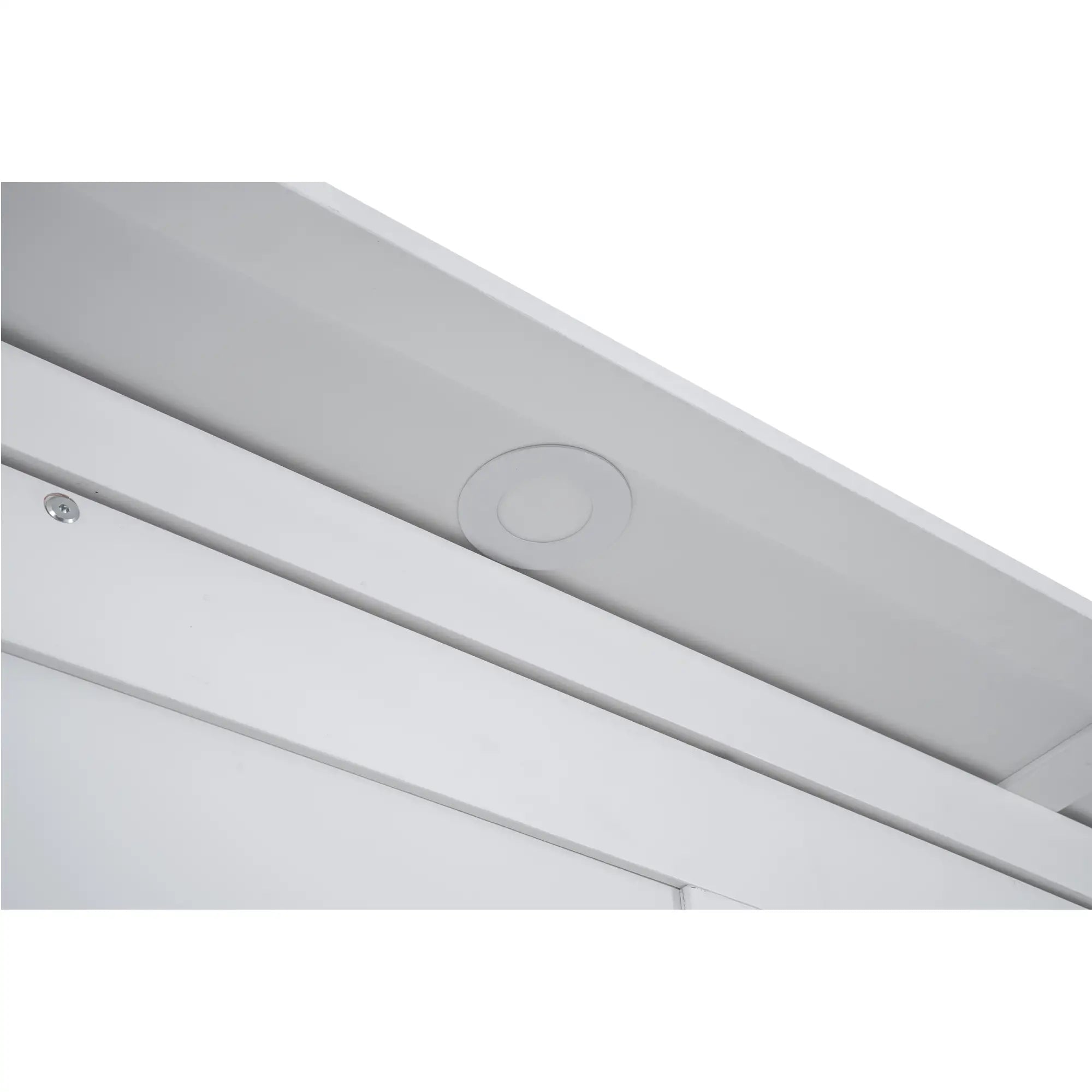 Murphy Bed with Shelves, LED Lights, 97.5