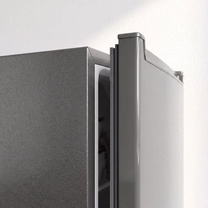 Compact Upright Freezer, 2.1 Cubic Feet, Reversible Door, Grey
