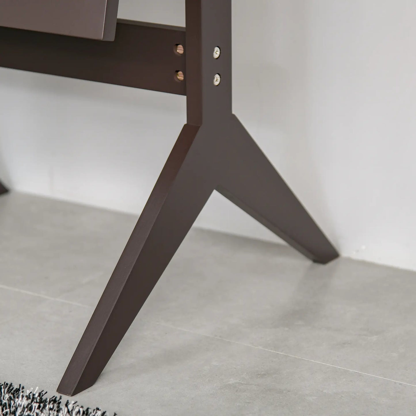 Full Length Mirror, Free Standing, Adjustable Angle, Dark Brown Full Length Mirrors at Gallery Canada