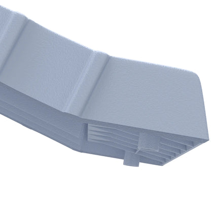 Foldable Dog Ramp With Anti-Slip Steps, Grey