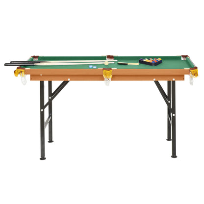 54.3"L Mini Pool Table, Portable, Includes Cues, Balls, Chalk, Rack Game Tables at Gallery Canada