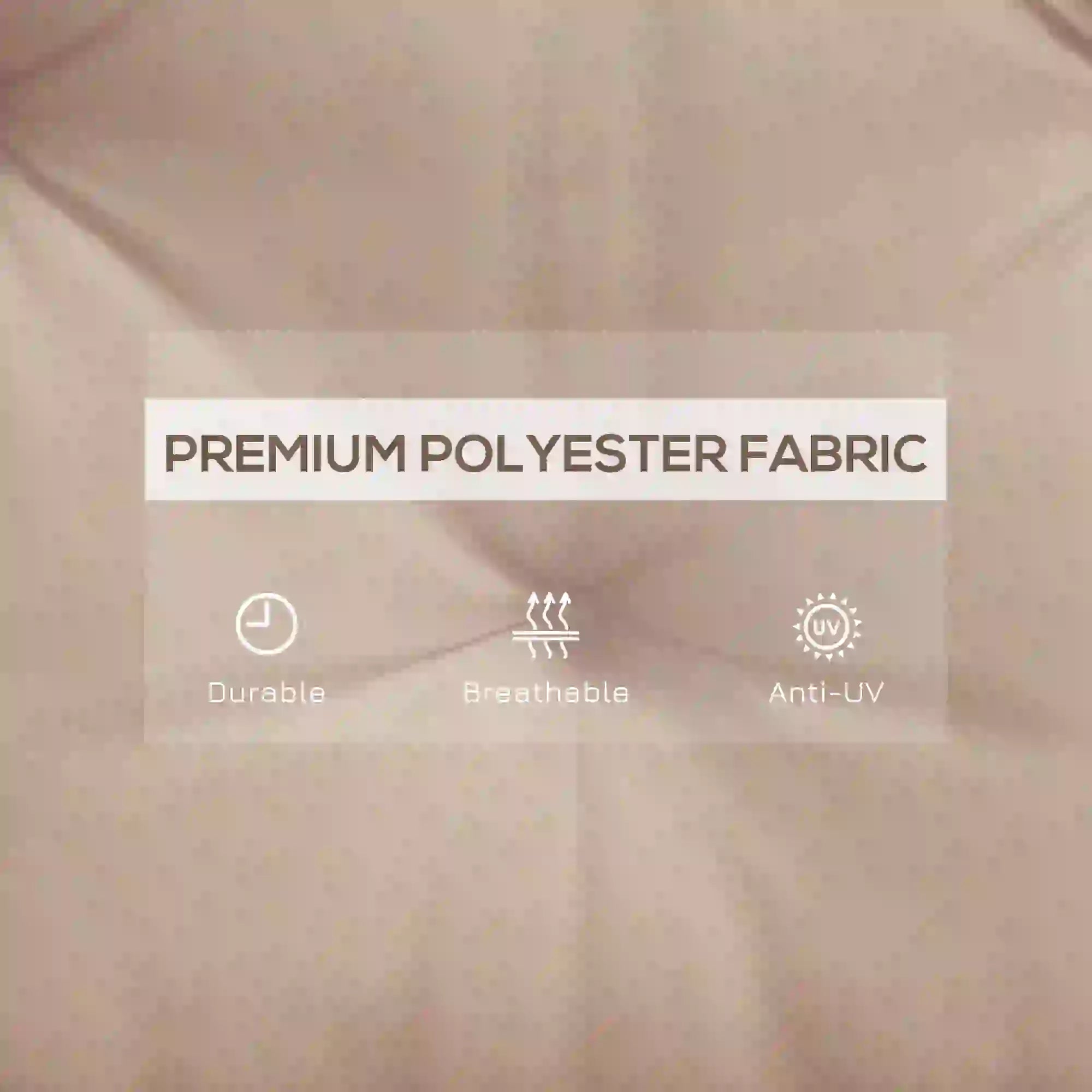 2 Seater Garden Bench Cushion, Thick Outdoor Non-Slip Pad, 47