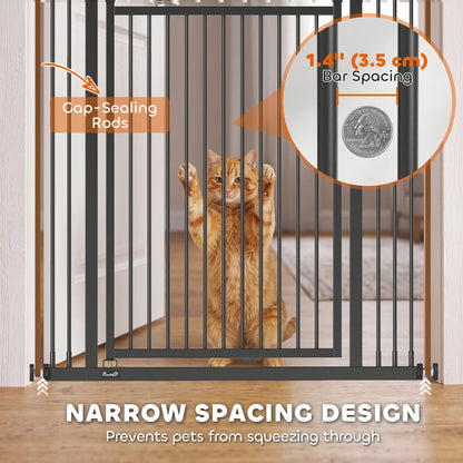 71" Extra Tall Cat Gate, 29"-39" Wide Pet Gate, No Drilling Pet Gates at Gallery Canada