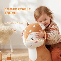 Deer Rocking Horse for Toddlers 1-3 Years, Brown