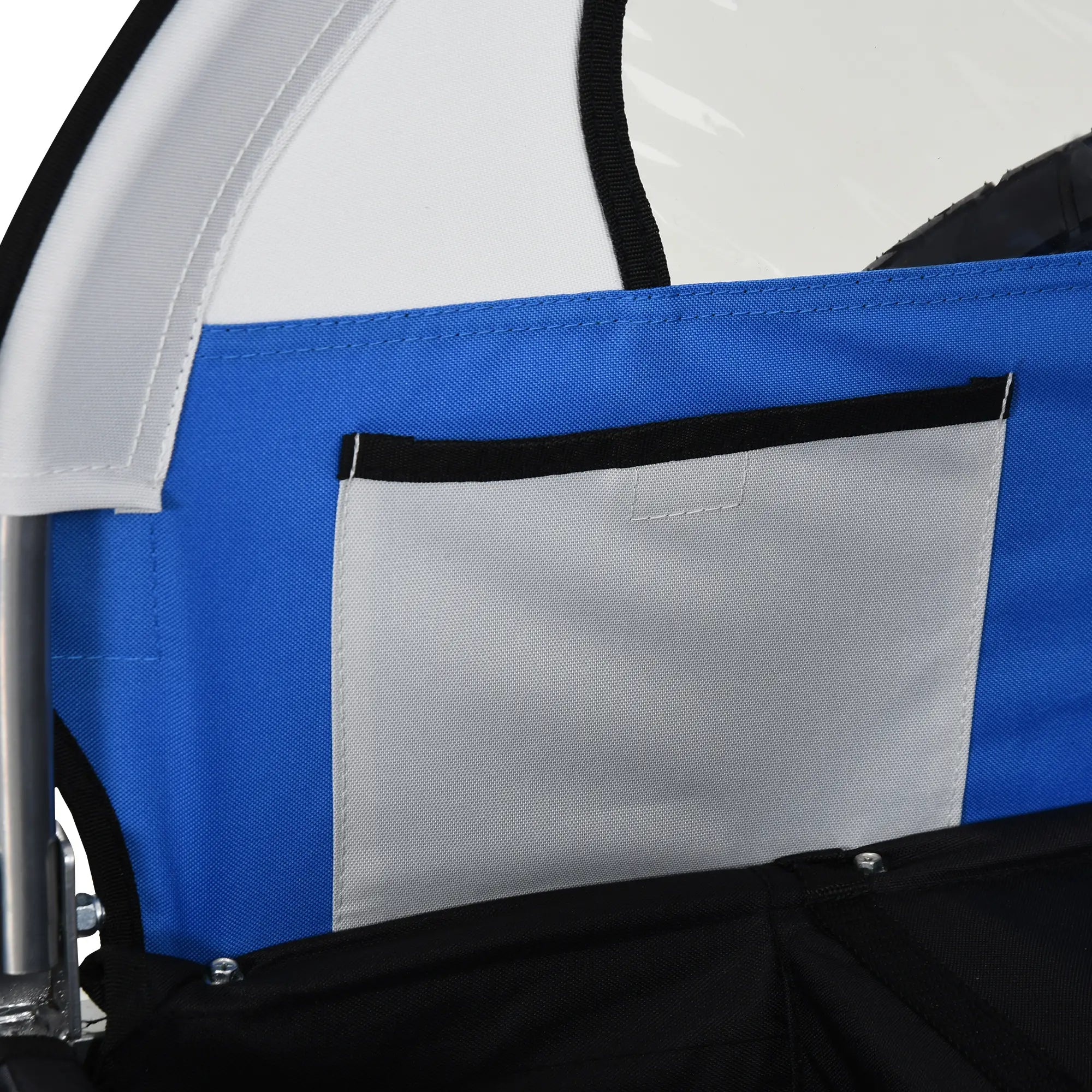 Double Bike Trailer, Kids Toddler, 80lbs Load, Steel Frame, Blue Kids Bike Trailers at Gallery Canada