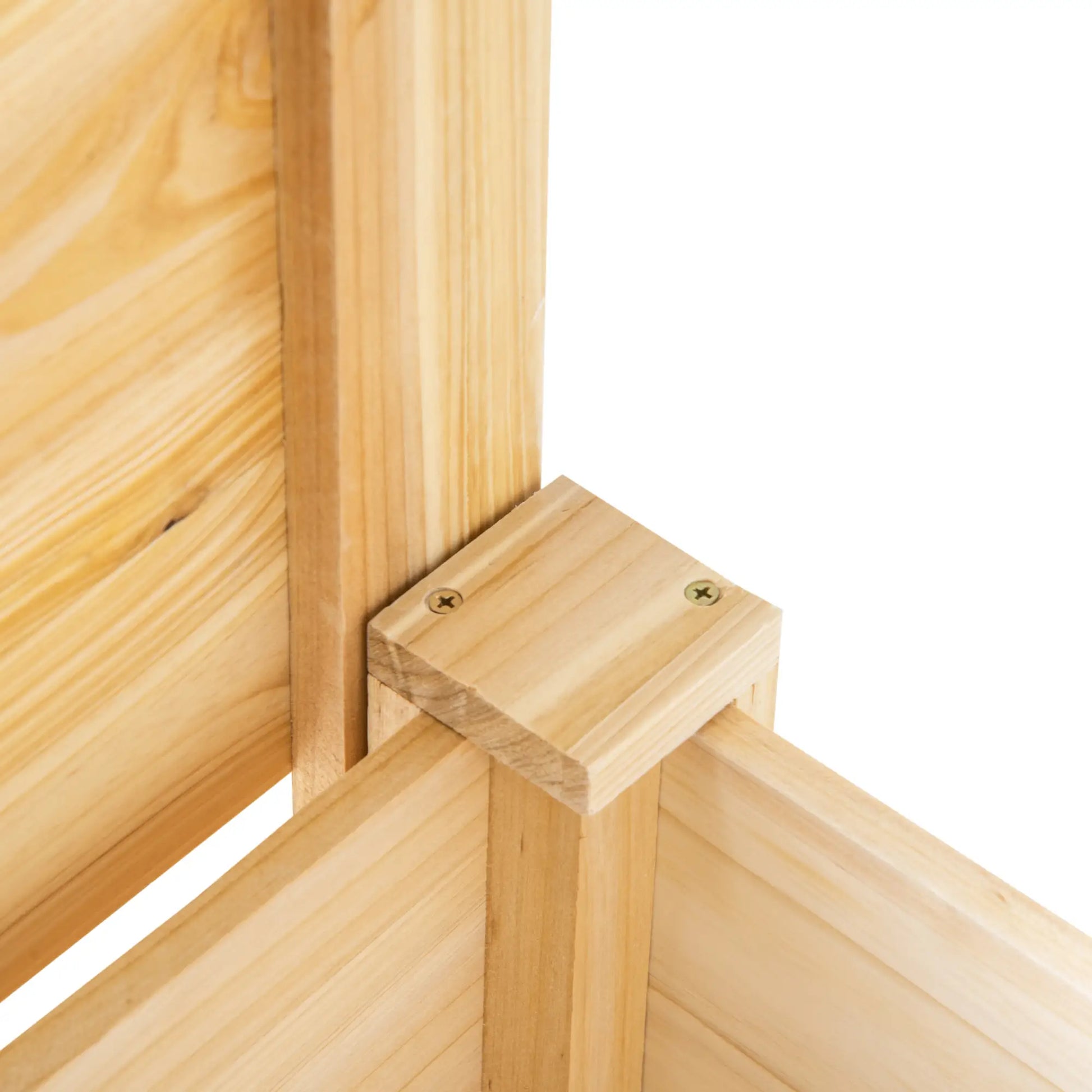 Raised Garden Bed Set of 3, Wood Planter Box, Outdoor Freestanding Raised Garden Beds at Gallery Canada