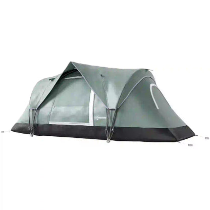 5-6 Person Family Tent, With Lighting Hook, Carrying Bag, Green Camping Tents Dark Green at Gallery Canada