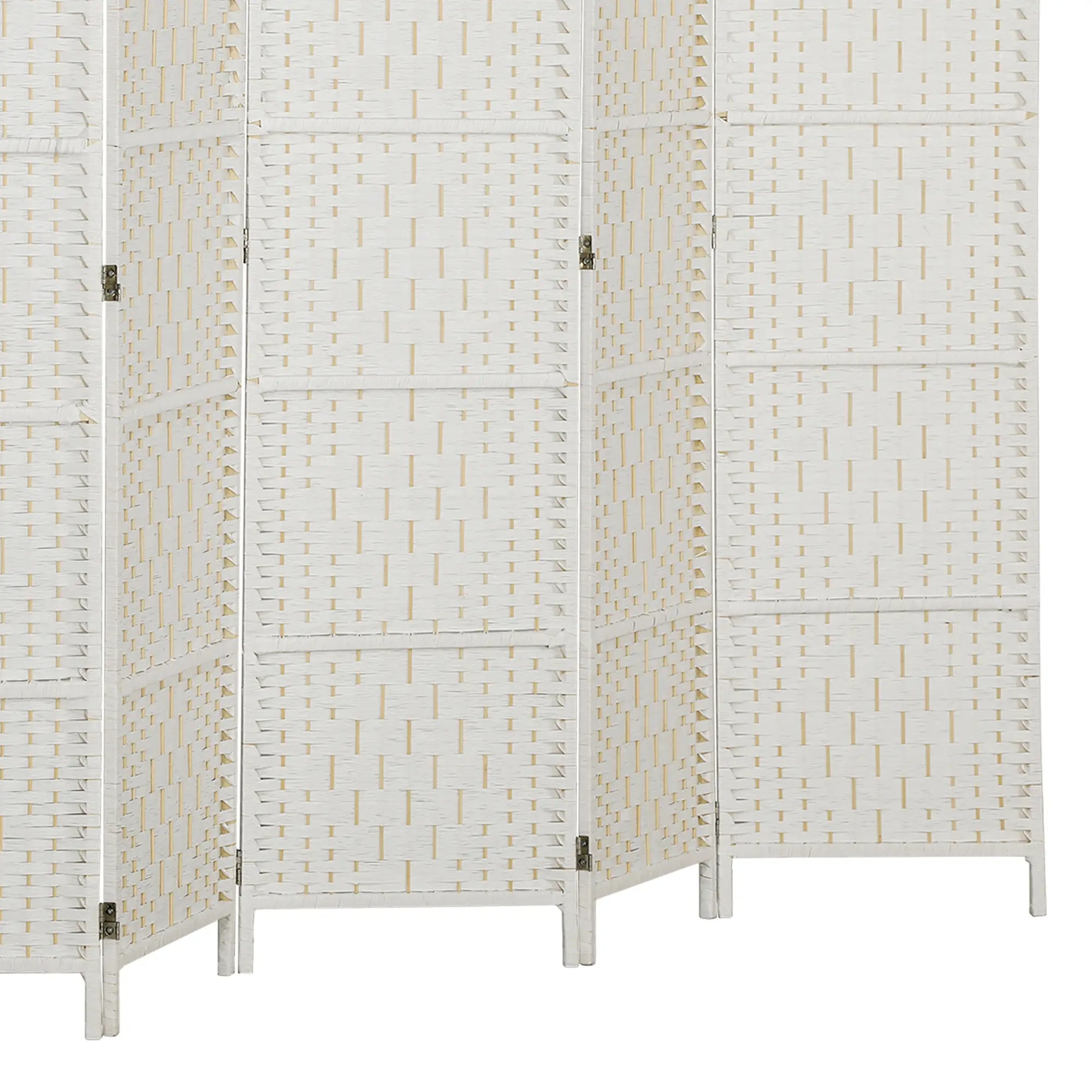 6ft Folding Room Divider, Wooden Frame, Natural Room Dividers at Gallery Canada
