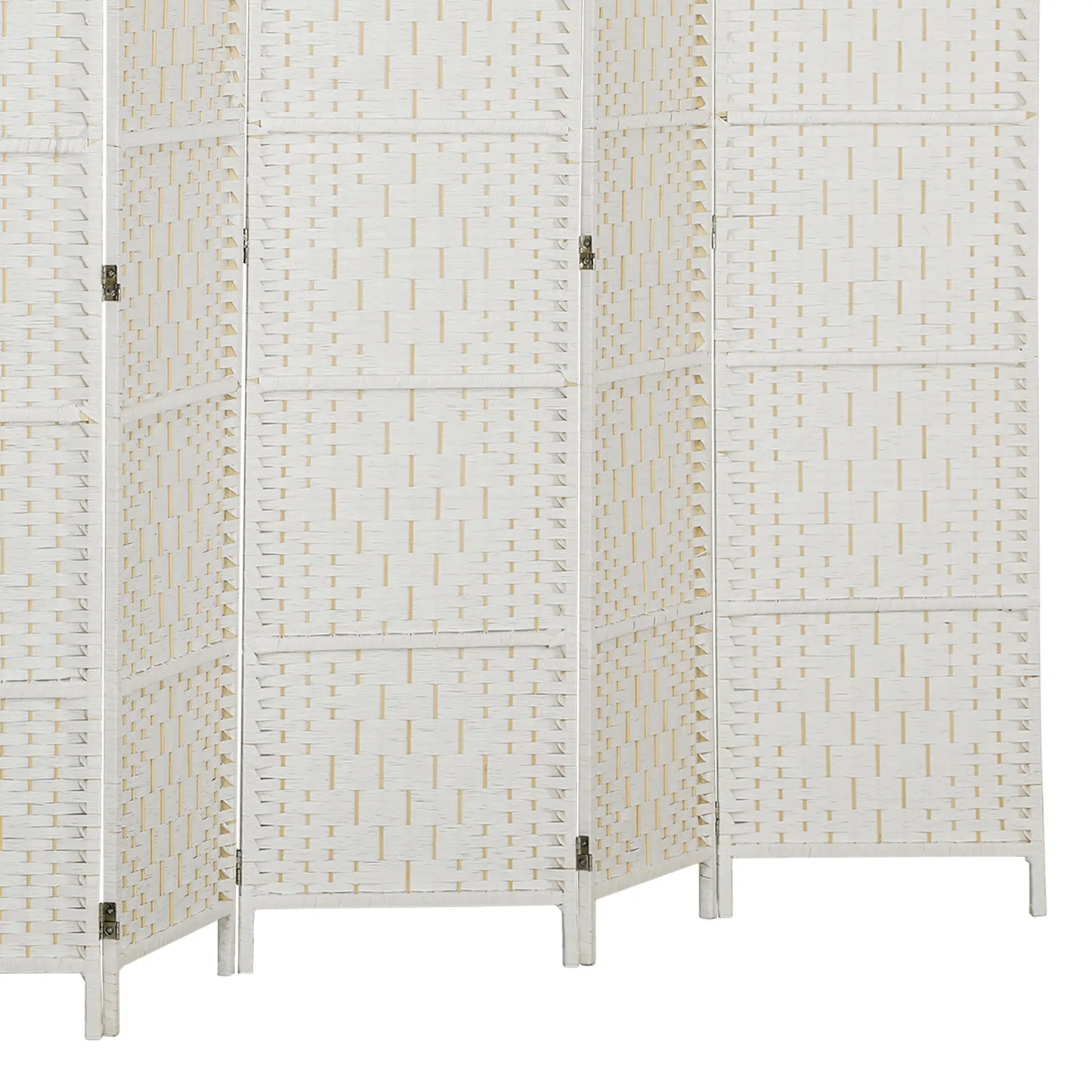 6ft Folding Room Divider, Wooden Frame, Natural Room Dividers at Gallery Canada
