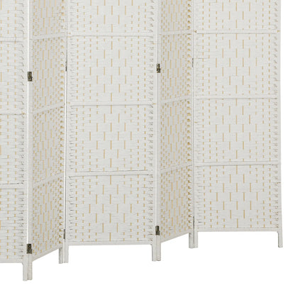 6ft Folding Room Divider, Wooden Frame, Natural Room Dividers at Gallery Canada