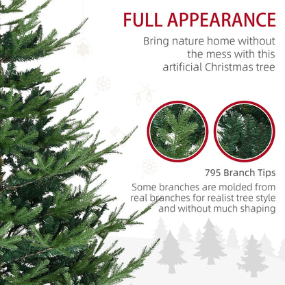6ft Artificial Christmas Tree, Metal Base, Xmas Tree Artificial Christmas Trees at Gallery Canada