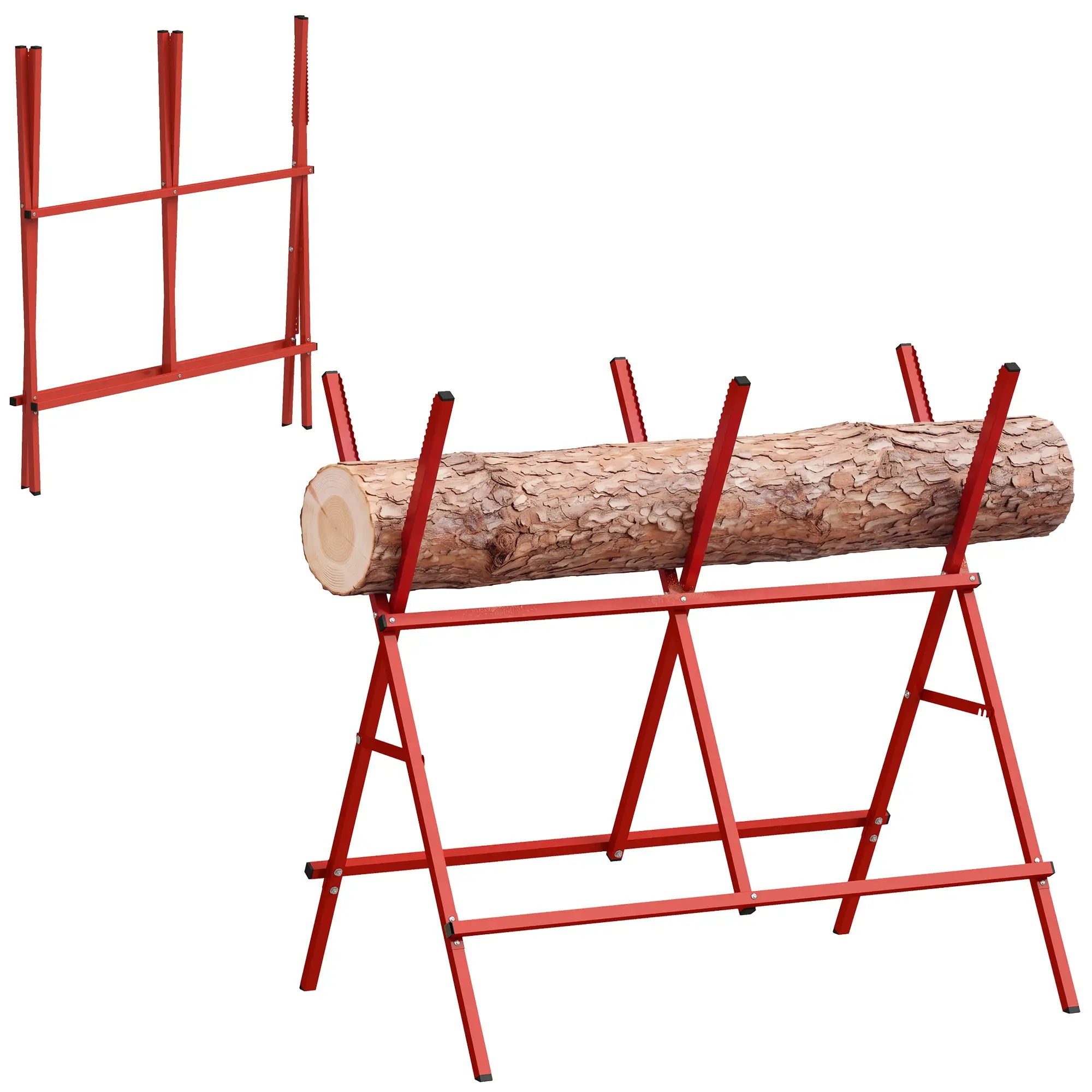 Foldable Saw Horse, Heavy Duty Cutting Stand, A-Frame Tool Organizers at Gallery Canada