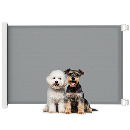 Retractable Pet Safety Gate, Flexible for Stairways Doorways, Grey Houses, Kennels & Pens at Gallery Canada