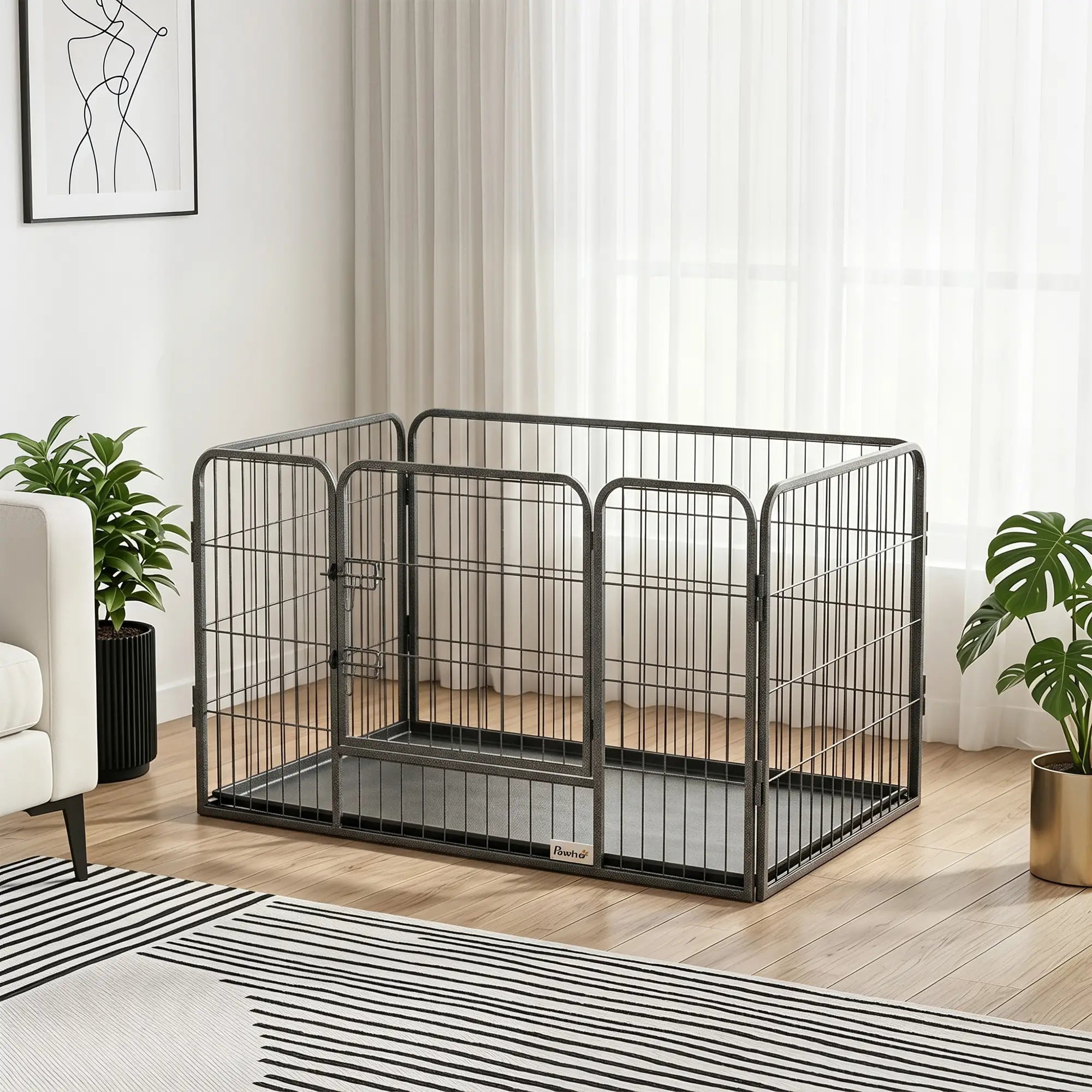 4 Panel Dog Playpen, 28