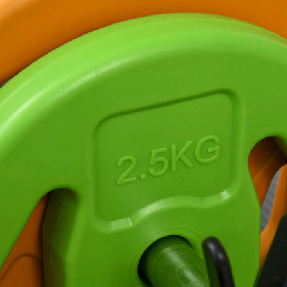 44lbs Adjustable Barbell Weight Set, Non-Slip Handle, Home Gym Dumbbells & Barbells at Gallery Canada