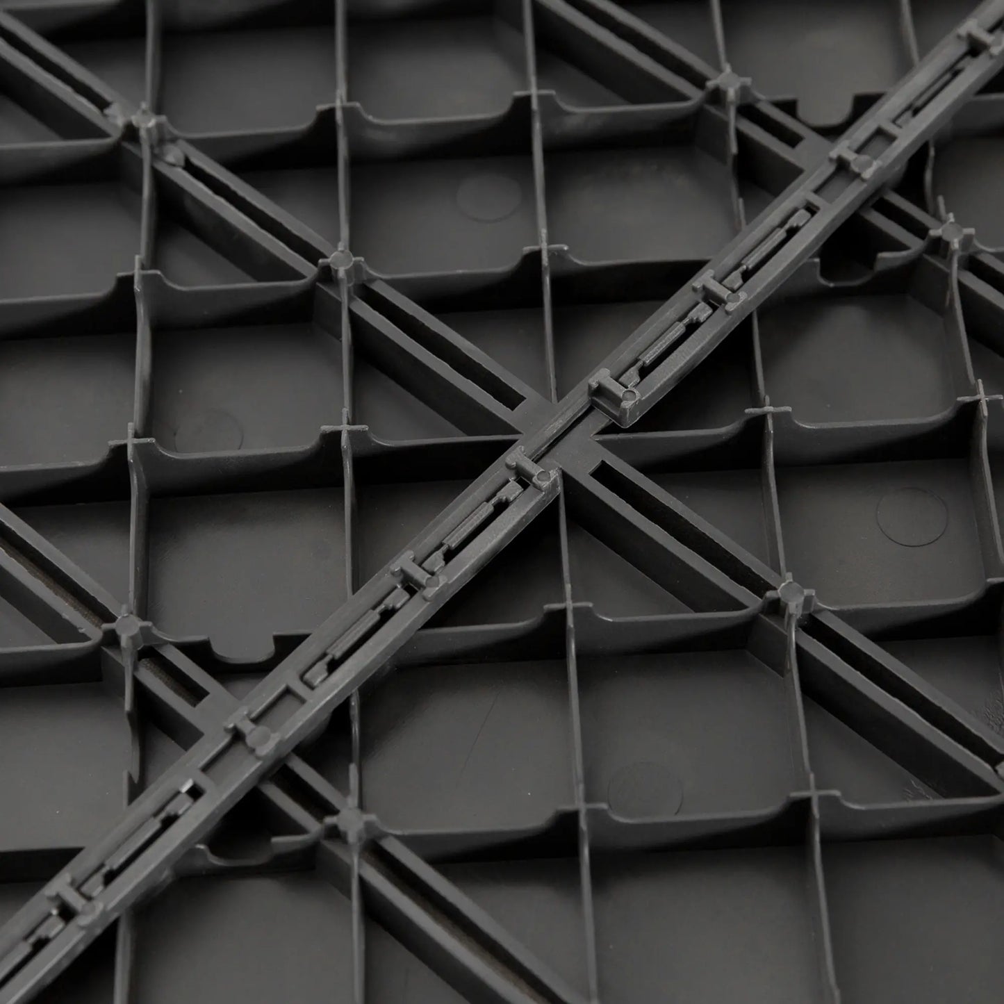 9 Pcs PP Interlocking Deck Tile, 12 x 12, Indoor Outdoor, Black Deck Tiles at Gallery Canada