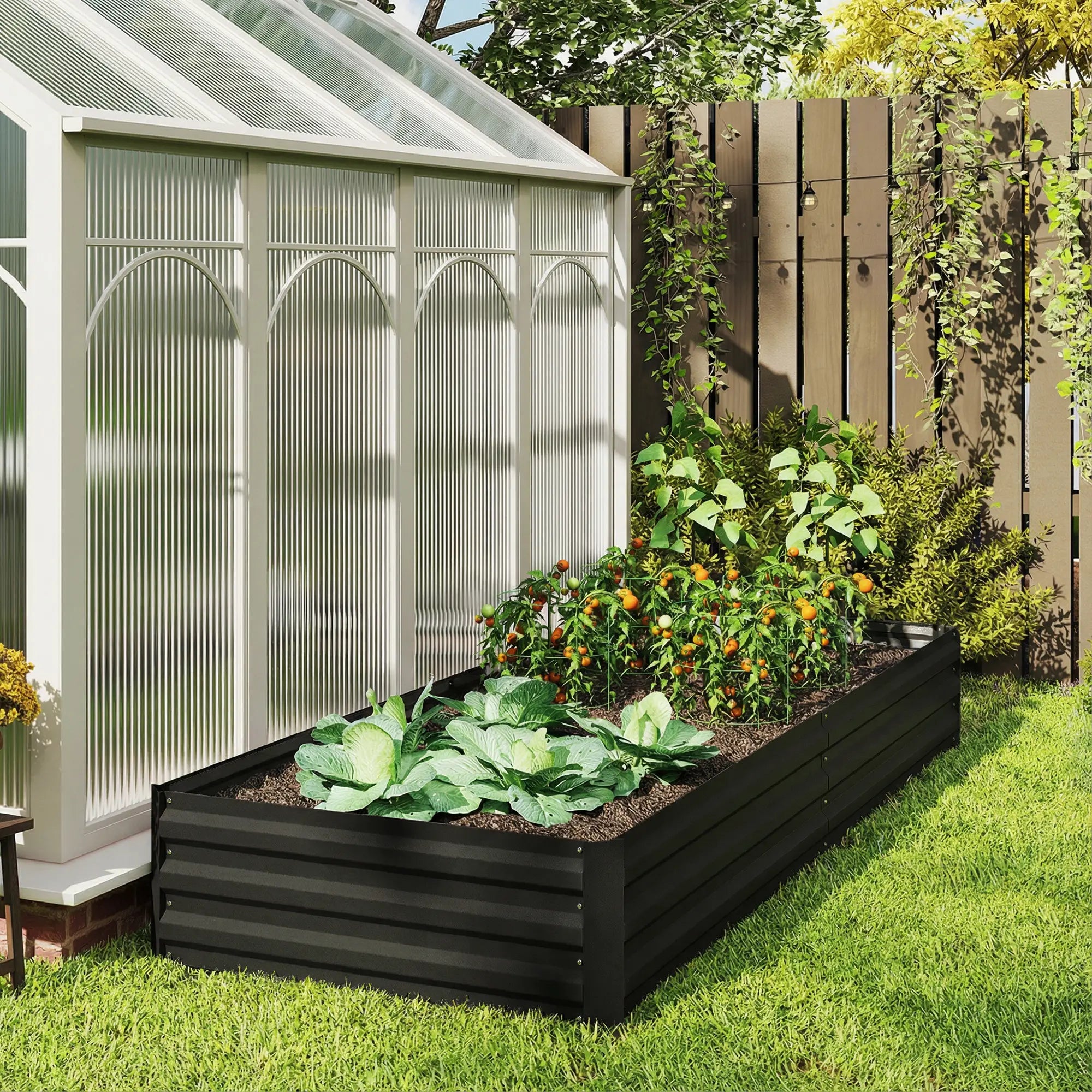 Galvanized Raised Garden Bed, 95