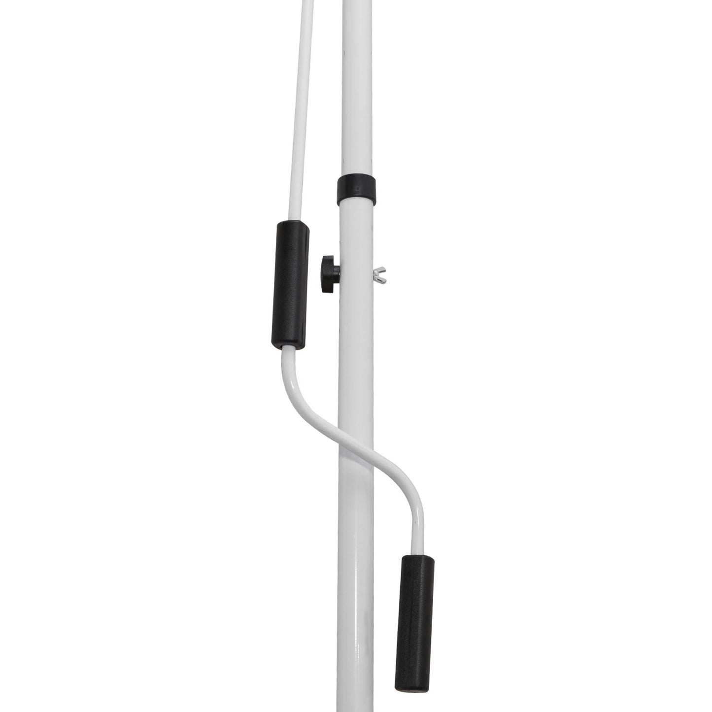 10x5ft Retractable Sun Shade Canopy, 5.6-9.2ft Pole, Wine Red Patio Awnings at Gallery Canada