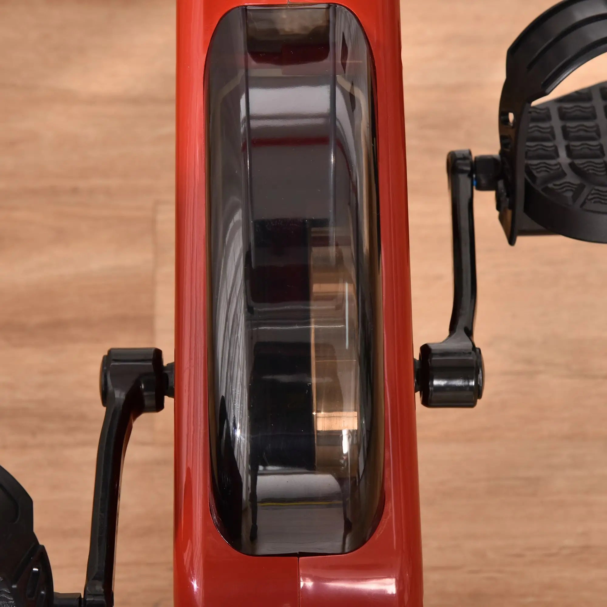 Foldable Indoor Bike, 8 Level Magnetic Resistance, Cardio Exercise, Red Exercise & Stationary Bikes at Gallery Canada