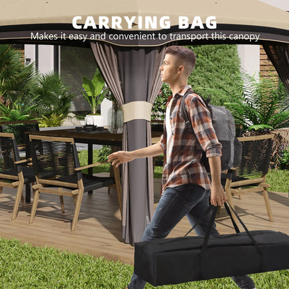 10' X 10' Pop Up Canopy With Netting, Foldable Tents, Height Adjustable Pop Up Canopies at Gallery Canada