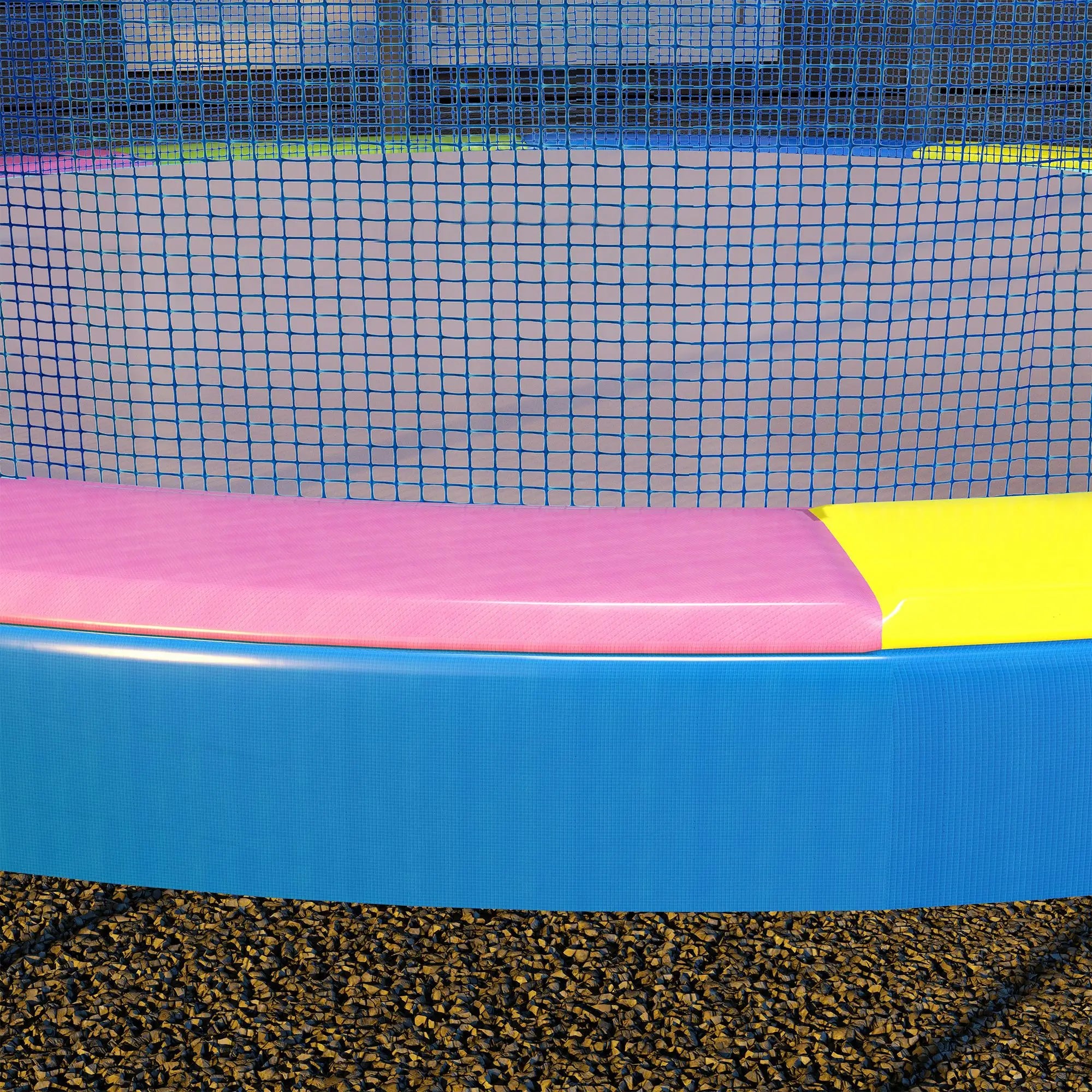14FT Trampoline Spring Cover, Waterproof, Tear-Resistant, Multi-Colored Trampolines at Gallery Canada