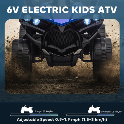 6V Kids ATV Electric Ride On Car, Ages 37-72 Months, Blue Electric Ride-On Toys at Gallery Canada
