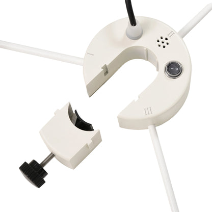 Electric Patio Heater, 3 Heating Panels, Infrared Remote, Silver Electric Tower Heaters at Gallery Canada