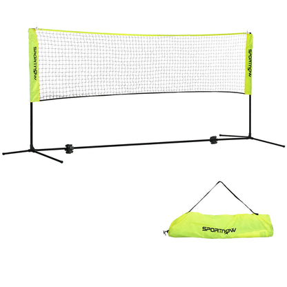 10ft Adjustable Badminton Net, With Carry Bag, Yellow Badminton Yellow at Gallery Canada