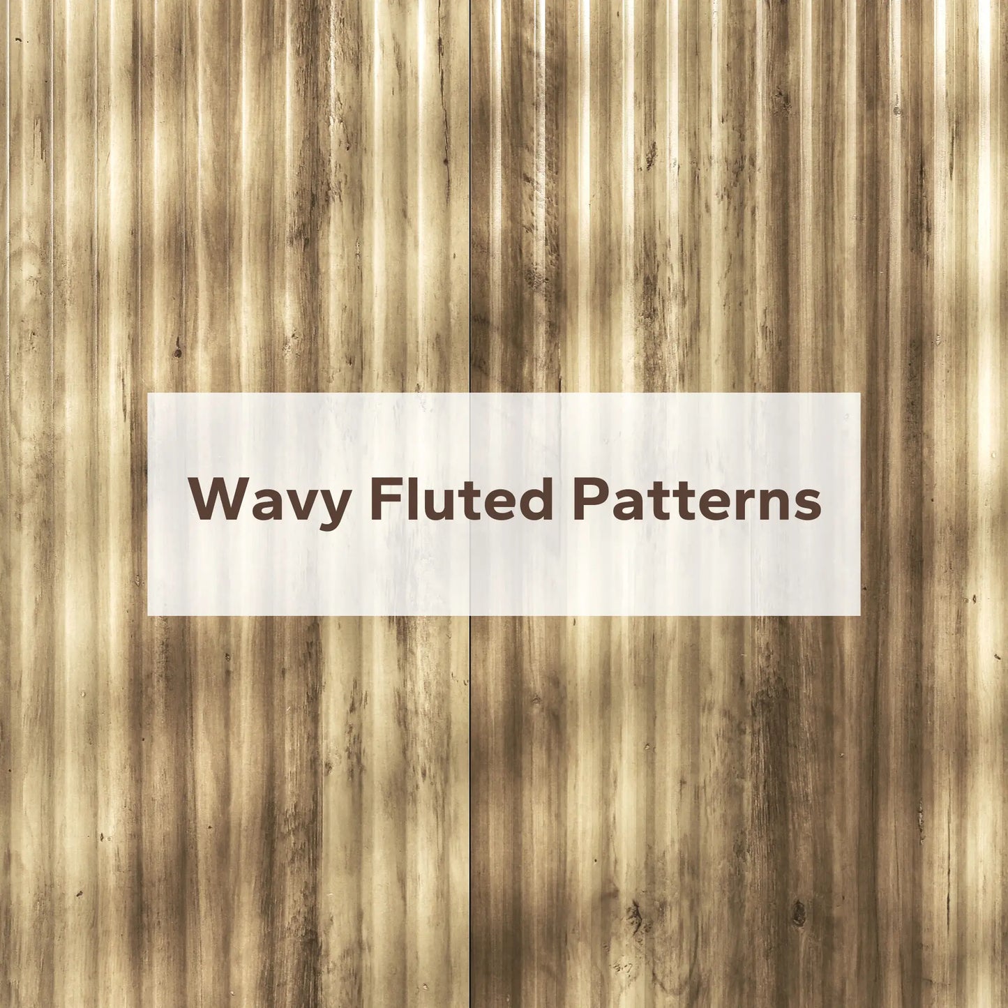 55" Modern Buffet Cabinet, 4 Fluted Doors, 2 Adjustable Shelves, White Storage Cabinets at Gallery Canada