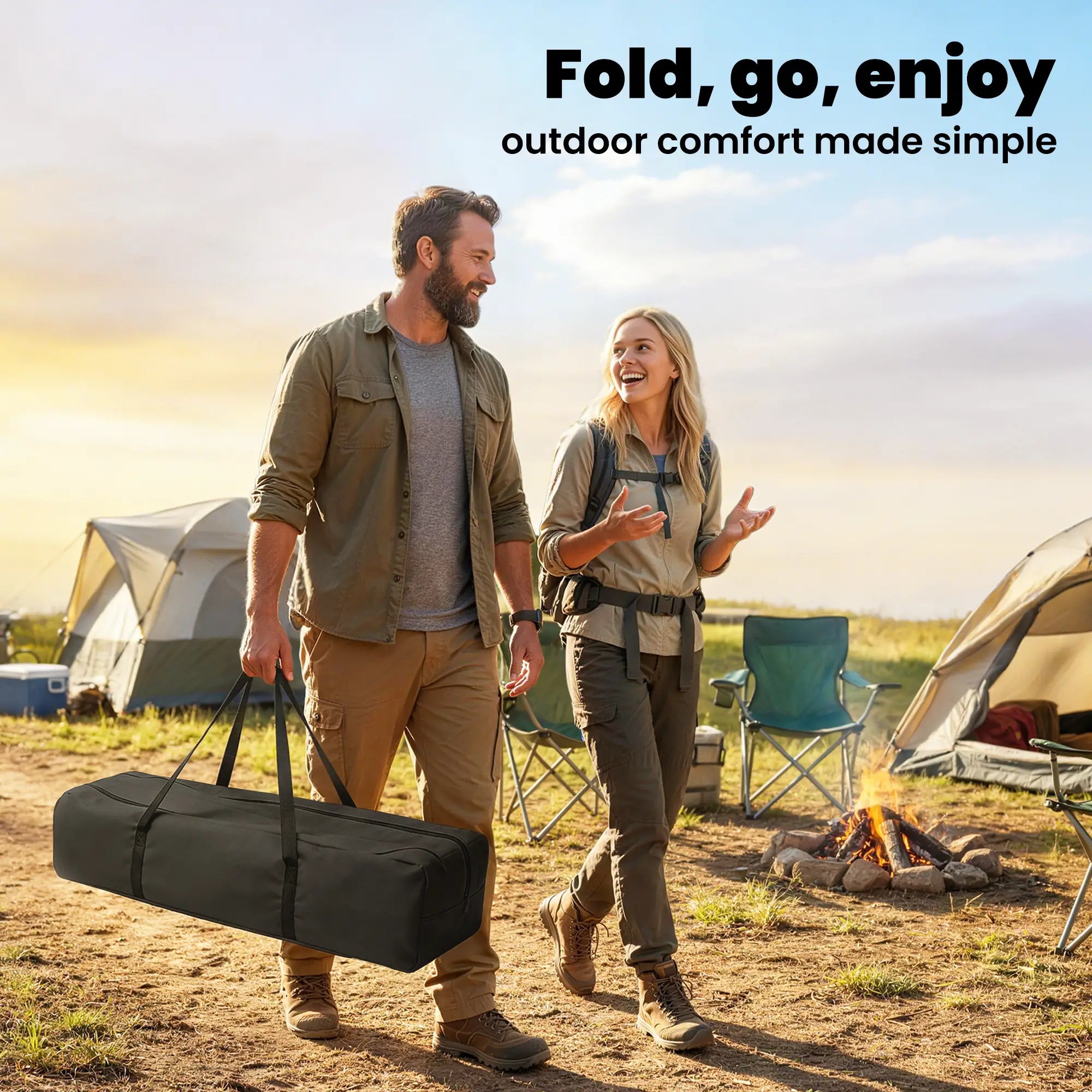 Heavy Duty Folding Picnic Table, Removable Plates, Non-Slip Feet Picnic Tables & Camping Chairs at Gallery Canada