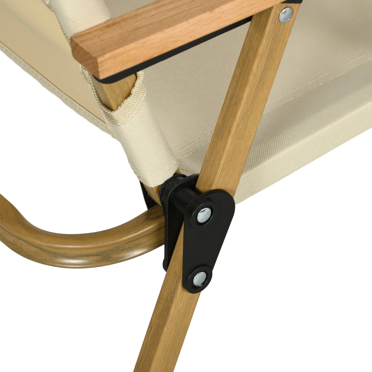 Set of 2 Lightweight Folding Camping Chairs, Portable, Beige Picnic Tables & Camping Chairs at Gallery Canada