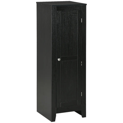 Adjustable Shelf Kitchen Pantry Storage Cabinet, Black Kitchen Pantry Cabinets Black at Gallery Canada
