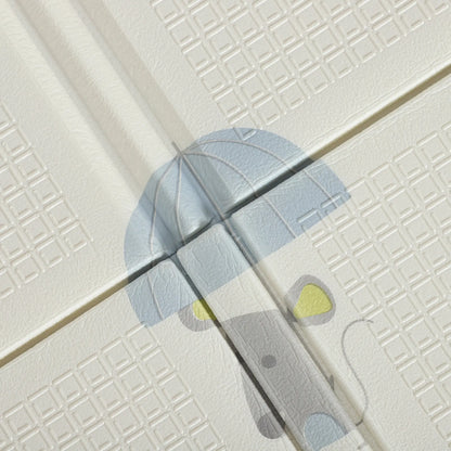 Foldable Baby Plat Mat, 77" x 58" Kids Floor Mat for Crawling and Learning, Track &; Elephant Theme Kids Gym & Playmats at Gallery Canada