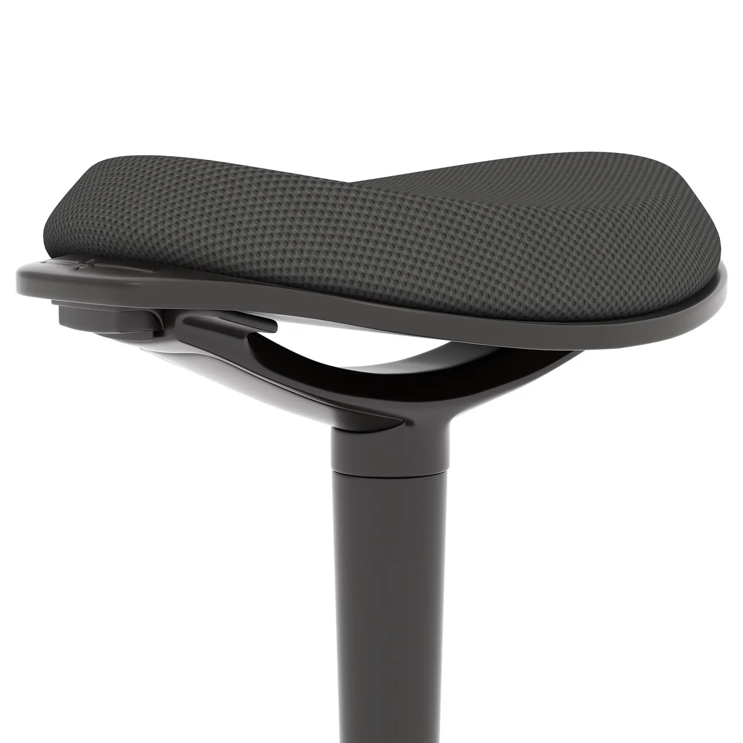 Standing Desk Stool, Ergonomic Wobble Chair, Adjustable Leaning Stool, Black Office Chairs at Gallery Canada