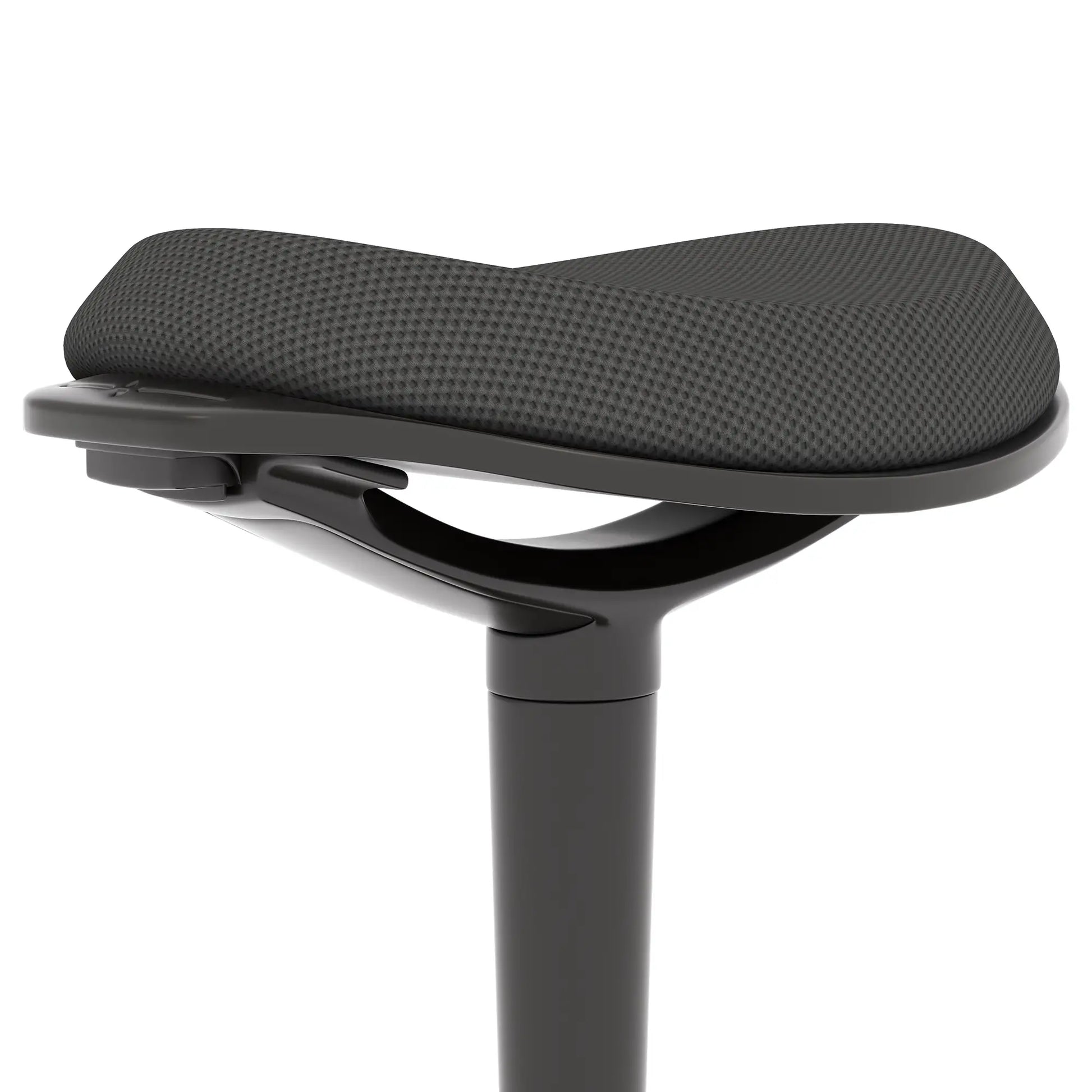 Standing Desk Stool, Ergonomic Wobble Chair, Adjustable Leaning Stool, Black Office Chairs at Gallery Canada