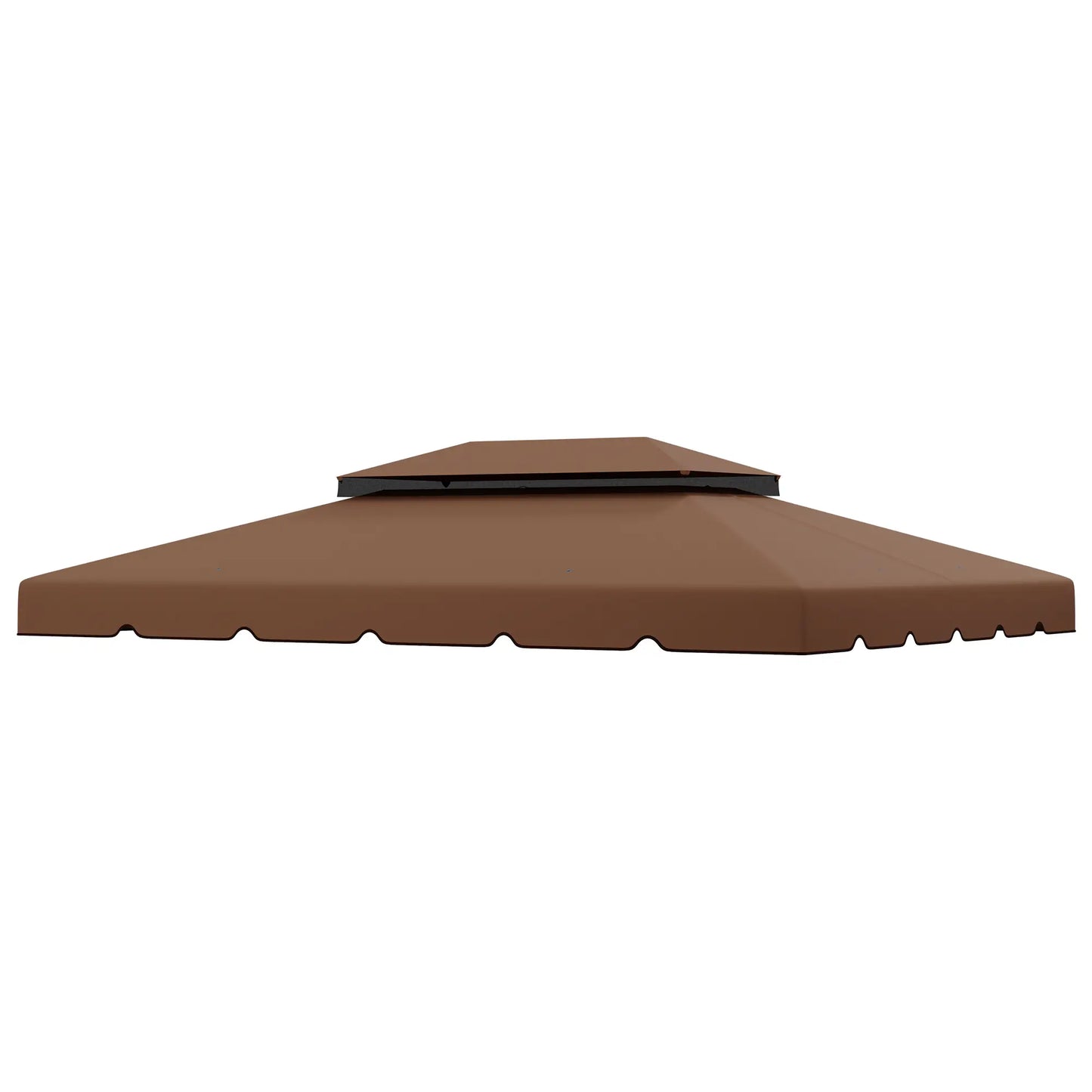13' x 10' Gazebo Canopy, Double Vented Roof, Coffee Gazebo Canopy Replacement at Gallery Canada