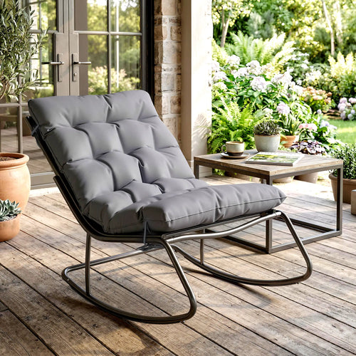 Oversized Rocking Patio Chair, 25