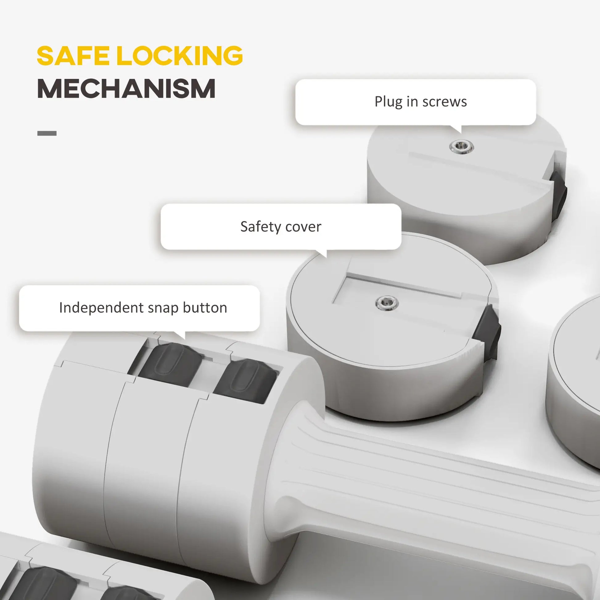 11lbs Adjustable Dumbbell Set, 12 Weight Plates, Non-Slip Handles, White Dumbbells & Barbells at Gallery Canada