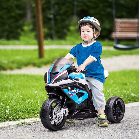 Kids 6V Electric Ride-On Motorcycle Battery Powered 1.5-5 Years Blue - Gallery Canada