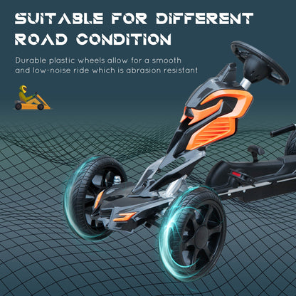 Kids Pedal Go Kart Children Toy Ride On Car Portable Kids Powered Kart for 5-12 Years Old at Gallery Canada