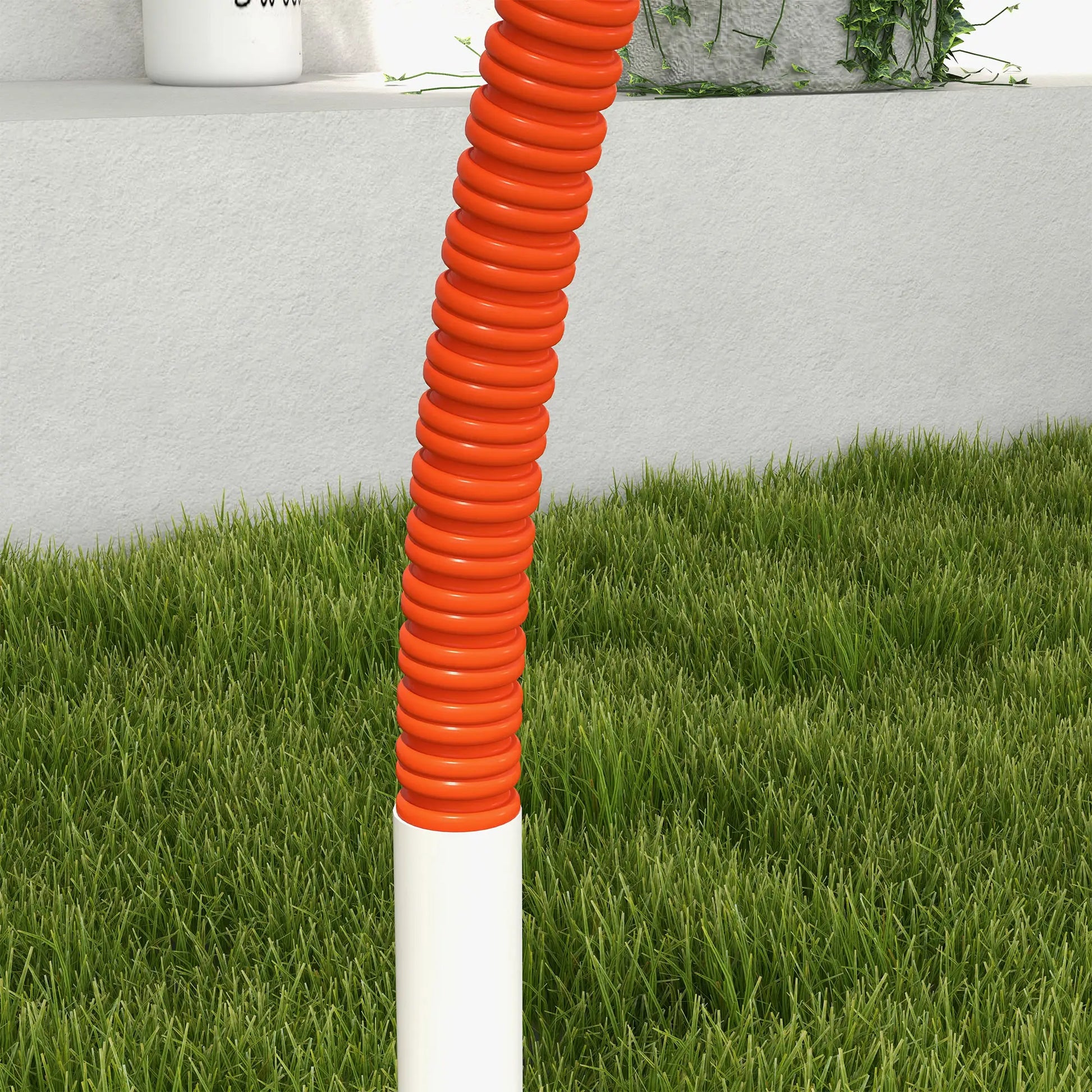 Dog Agility Kit, Obstacle Course Training Equipment, Weave Poles, Carry Bag, Orange Dog Agility Training Equipment at Gallery Canada